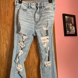 American eagle ripped jeans